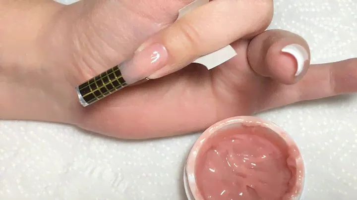 Nail extension. Полный Видео урок по наращиванию ногтей.