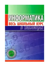 Информатика. Весь школьный курс в таблицах / книга А5 (12 +) /УЧ.СП./