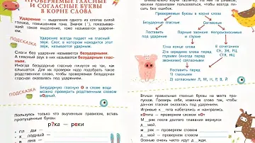 Все правила русского языка с подсказками