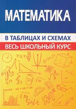 Весь школьный курс в таблицах и схемах. Математика 2022 | Мошкарева С.М.
