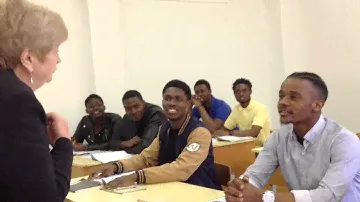 Первый День урока русского языка // First Day of Russian Language lesson