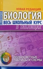 Биология Весь школьный курс в таблицах Ёлкина Кузьма Мягкий